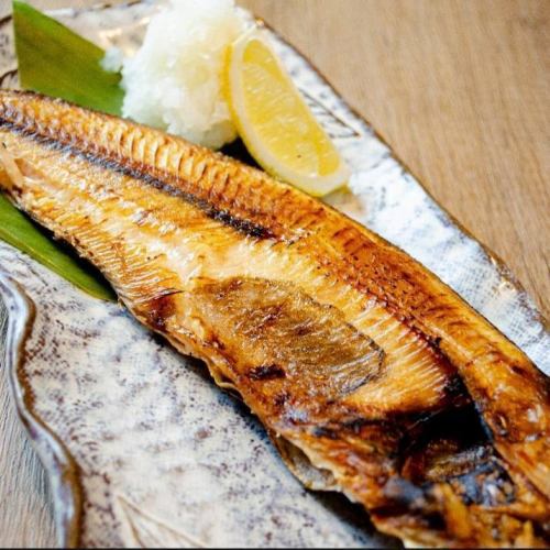 Extra large salt-grilled Atka mackerel