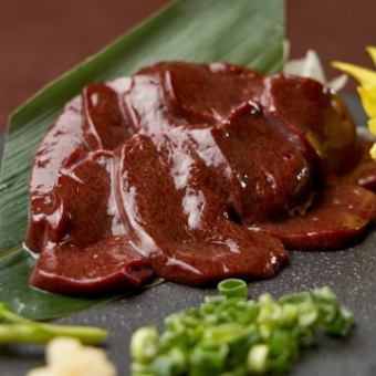 Horse liver sashimi ~Limited quantity~