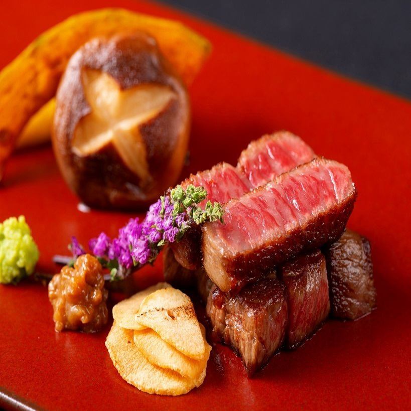 【日本料理×神戸牛】加えて、「旬の魚」と「季節野菜」 洗練されたフュージョン料理
