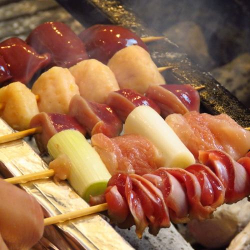 焼鳥、串焼にもこだわり有