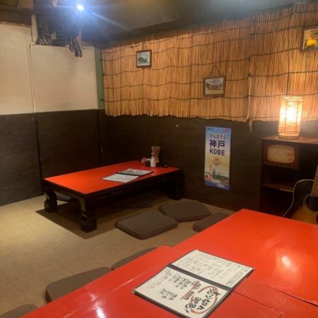 [For banquets ☆ 4 people ~] Relaxing and relaxing tatami mat seats ◎ Perfect for family use ♪ Please use for banquets and meals at Itajuku!