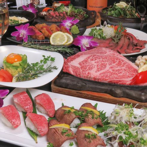 「맛있는」을 고집하는 하카타의 쇠고기 요리 전문점! 창업 35년, 특선 흑모 와규를 납득의 가격으로 만끽