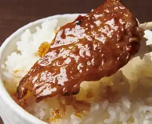 黒毛和牛カルビ焼肉定食