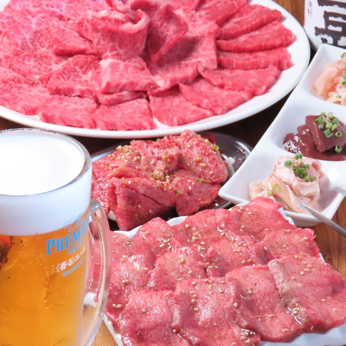 You can enjoy high-quality meat and aged meat at a reasonable price.