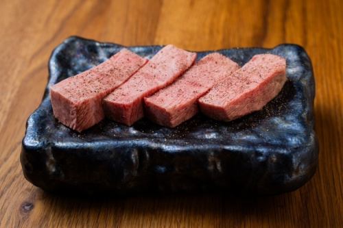Exquisite "Wagyu" prepared by a chef trained and honed in Tokyo