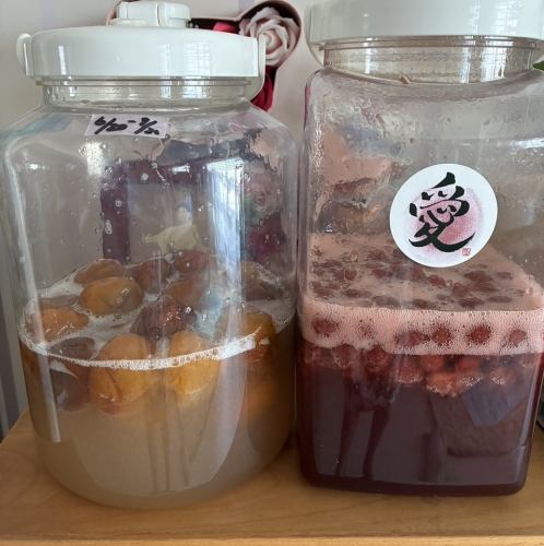 フルーツの香りが広がる！発酵酵素ドリンク