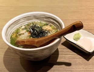 茶泡飯（鮭魚、李子、海帶）