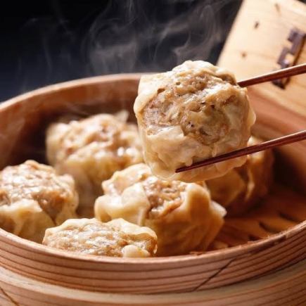 [For welcoming and farewell parties!] Meat shumai & charcoal grilled & beef tongue stir-fried with green onions and salt...2 hours of all-you-can-drink included [Luxurious Assortment Course] 5,000 yen