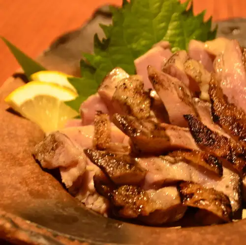 華味鶏のたたき