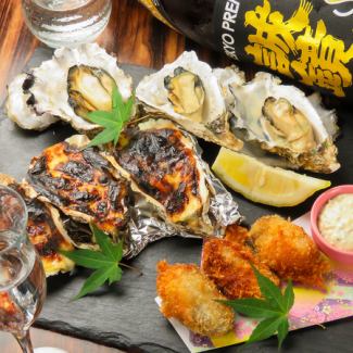 90 minutes all-you-can-eat oysters + all-you-can-drink course