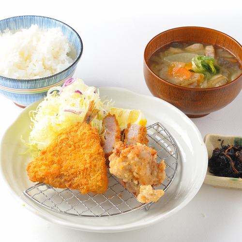 Lunch set meal (weekdays only)