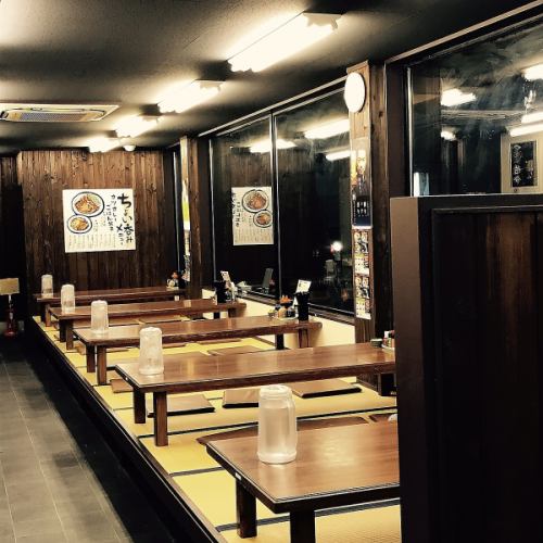 For family meals ♪ Japanese-style seats where you can enjoy a relaxing meal!