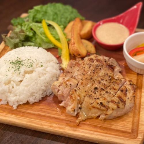 チキンステーキプレート