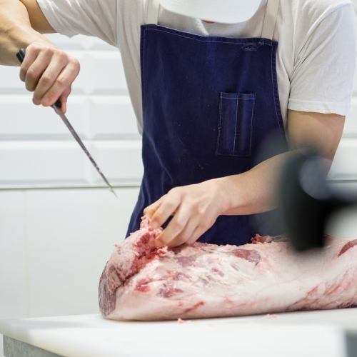 イートインができる精肉店