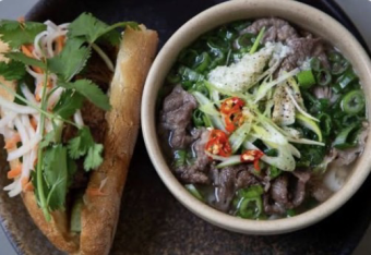 バインミーとハーフビーフフォー