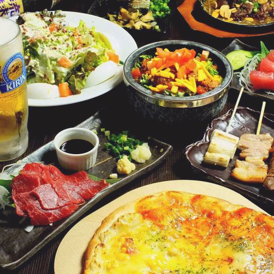 Weekdays (Sunday to Thursday) only [Ichiban Shibori x number of people♪] All you can eat and drink for 3 hours! Standard plan 3,800 yen (tax included)