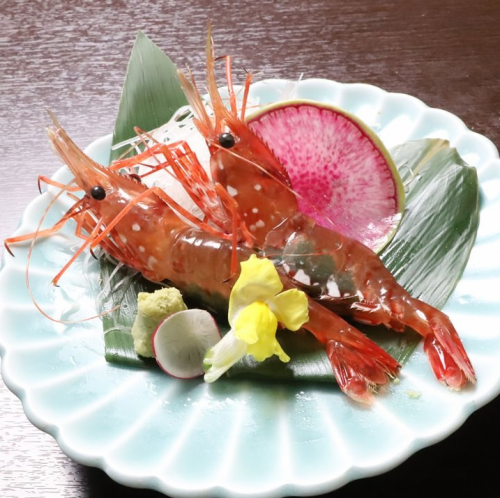 Botan shrimp from Rausu
