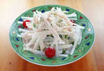 大根と明太子のサラダ