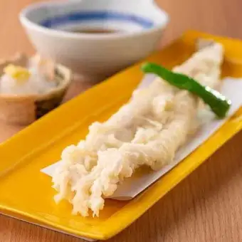 活〆穴子の一本揚