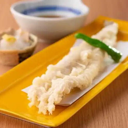 活〆穴子の一本揚