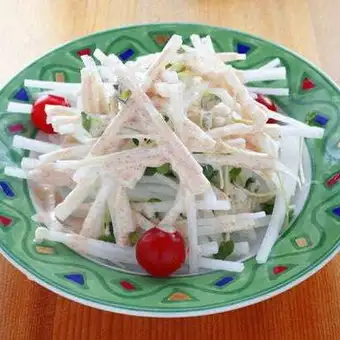 大根と明太子のサラダ