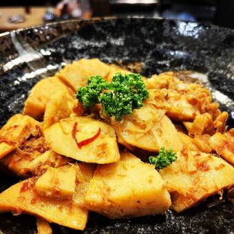 Boiled bamboo shoots in Tosa