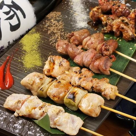 [Very popular] About 20 types of carefully grilled morning-grilled yakitori!