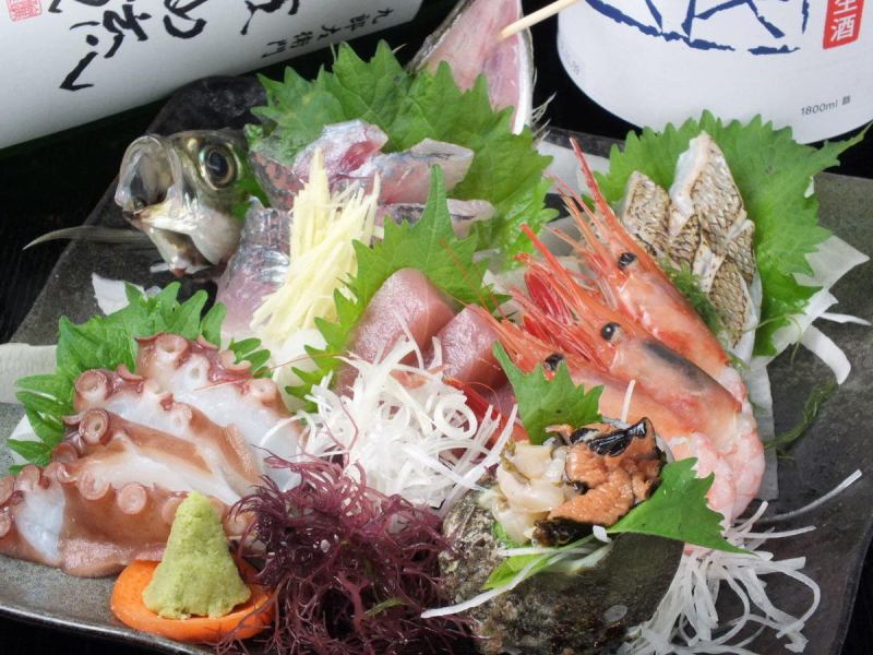 釣り船屋 직송 ◆ 카나가와의 地魚를 생선회로!
