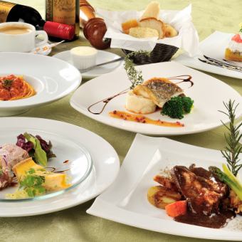 기간 한정《가을의 미식 코스》10품 5,800엔→반액 2,900엔 ※현금 지불만