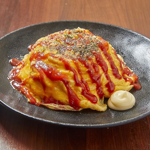 チーズinとろとろオムライス