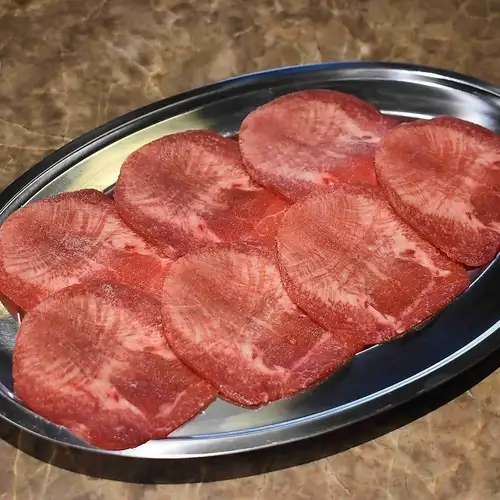 Please enjoy our fresh meat.
