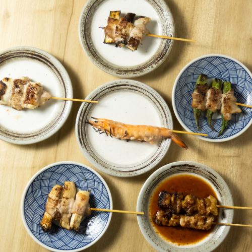 chicken thigh skewer