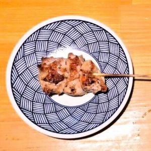 Chicken thigh skewers (2 skewers)