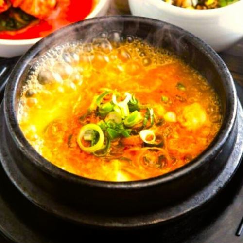 Sundubu soup