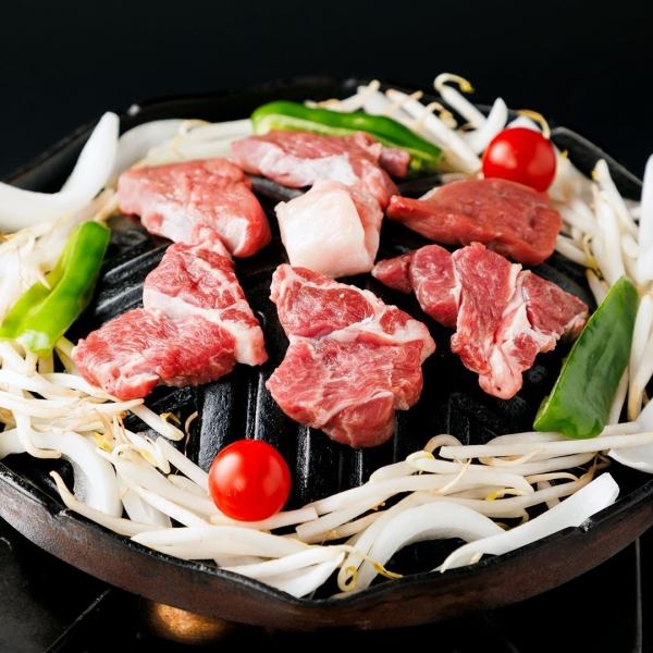 成吉思汗在关内!第一套成吉思汗生烤羊肩肉套餐550日元到5月底为止！