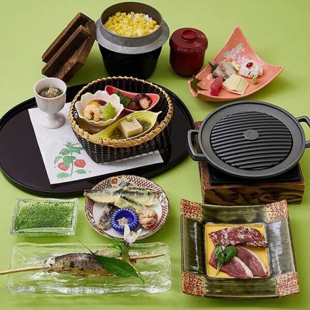 [From June 1st] "Summer Special Meal" Kuroge Wagyu Beef Teppanyaki Utsugi 5,000 yen (tax included)