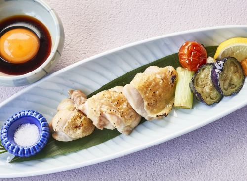 鶏ももと焼野菜