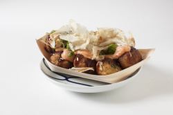 ねぎマヨ明太揚げたこ焼き