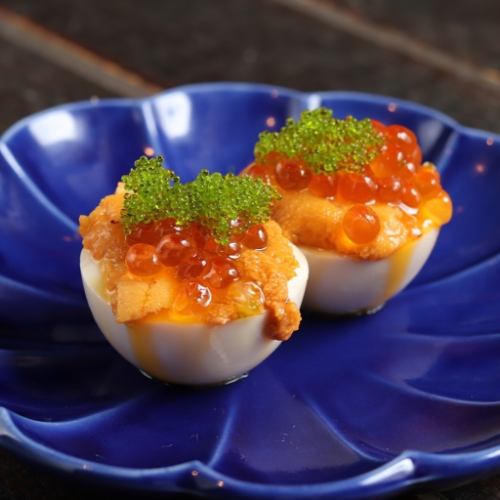 🐣

 
ハイカラトンボ人気の逸品

＼至福の煮卵／

自家製半熟煮卵に
生うに&いくらをオン！

 
口いっぱいに頬張れば、まさに至福😋😋😋

 
 
今夜も17時より
ニッコリお待ちしております🤗

 
▼アクセス
西武池袋線・西武新宿線
所沢駅東口 徒歩4分

▼営業時間/定休日
17:00-00:00
(L.O. 料理22:30 ドリンク23:00)

定休日：なし
 

#所沢グルメ
#所沢女子会
#所沢居酒屋
#埼玉グルメ
#所沢ディナー 
#ハイカラトンボ
#西武線グルメ
#埼玉ディナー 
#埼玉グルメ