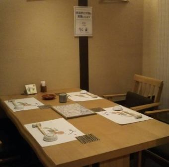 The tatami room on the right after entering the shop is for small groups
