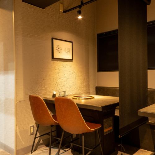 Enjoy in a calm space with a black motif