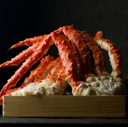 タラバガニとズワイ蟹と黒毛和牛サーロインしゃぶしゃぶ&海鮮寿司&肉寿司食べ放題【18000円】