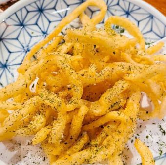 讃岐うどんの素揚げ