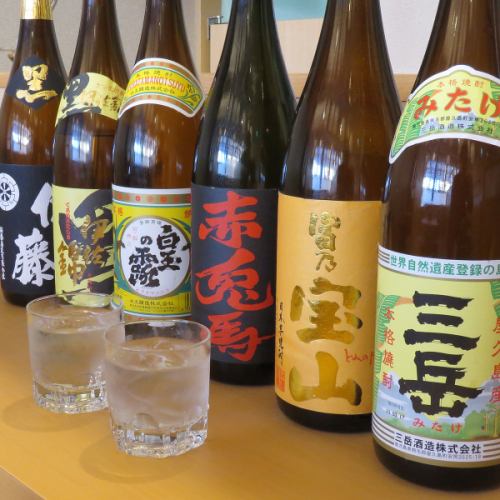 Goes perfectly with horse sashimi and horse meat dishes! Shochu and sake are also available◎