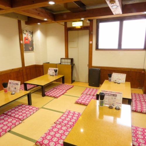 少人数から使用できるお座敷はご宴会利用に最適♪
