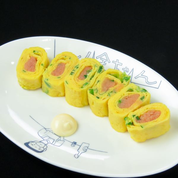 サイドメニュー人気No.1「めんたい玉子焼き」