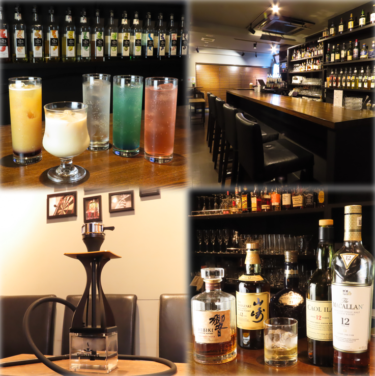 落ち着いた雰囲気で酒やダーツを嗜む大人の空間