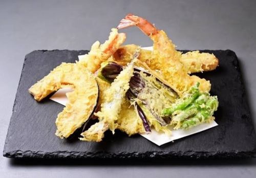 Assorted tempura