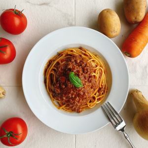 Luxurious Bolognese with plenty of sauce, Nagasaki spaghetti