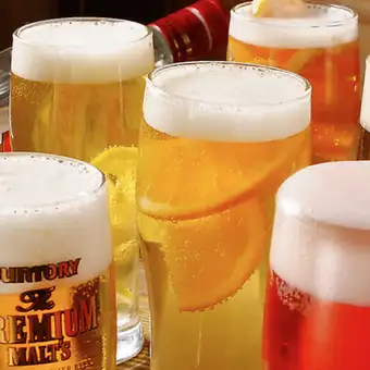 ☆生ビールもOK☆【１２０分単品飲み放題】≪単品飲み放題1,800円(税込)≫